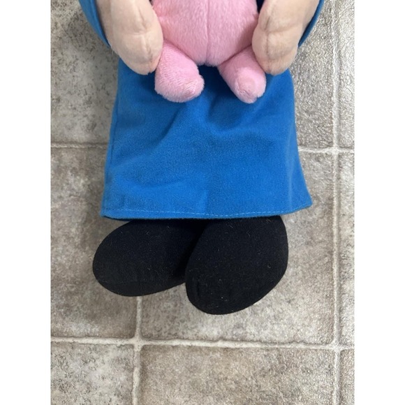 Rare Vintage 15" Plush Toy Network Alvin & The Chipmunks Simon doll - Picture 4 of 8